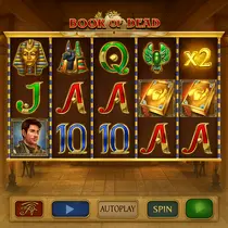 Playio Casino - Book of Dead Slot Game - Online Pokies